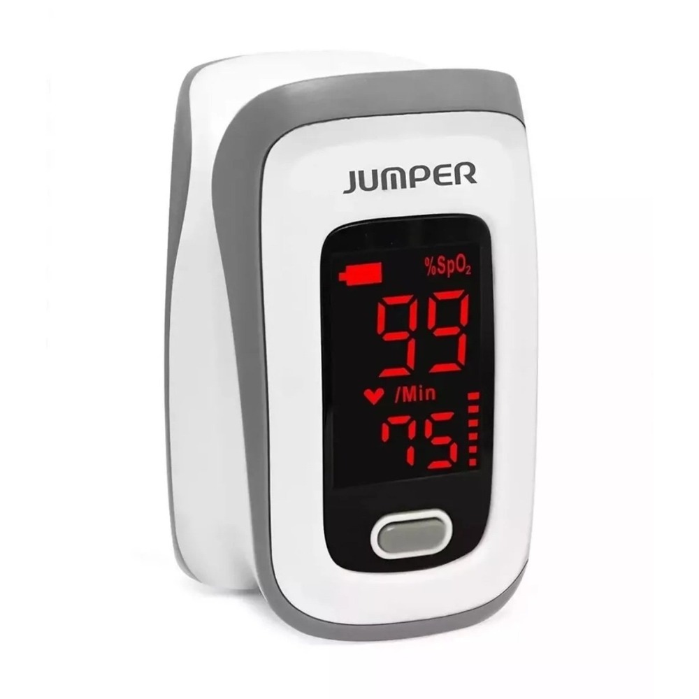 Jumper Medical JPD-500E LED Fingertip Pulse Oximeter for Oxygen Level & Pulse